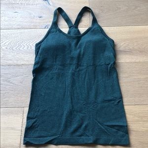 Green Lululemon tank